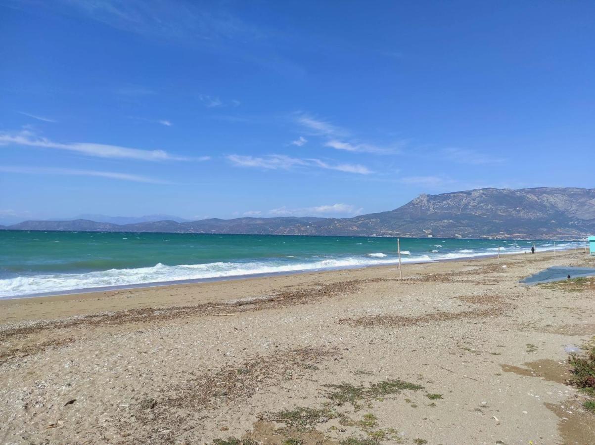 Sun, Sea, And Sand-Only 20 Footsteps To The Beach Corinth Dış mekan fotoğraf
